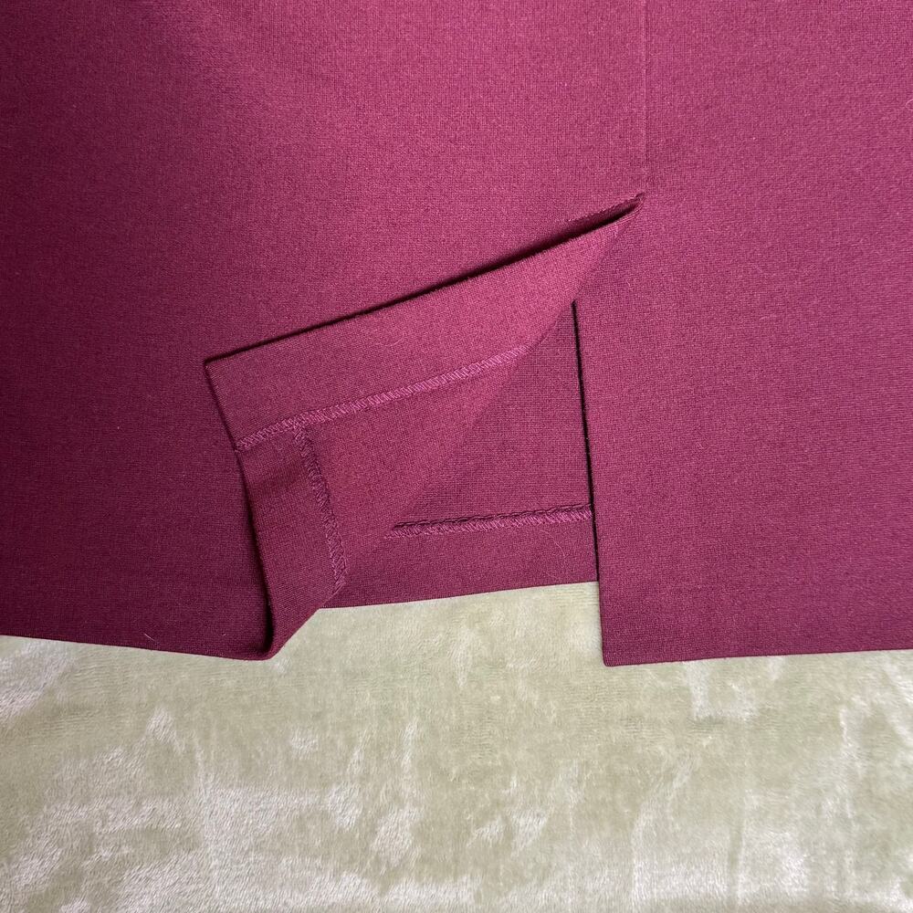 Philosophy Ponte Knit Pencil Skirt Pull On Stretch Academia Office Work Size 14 - Picture 4 of 11